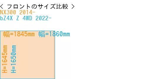 #NX300 2014- + bZ4X Z 4WD 2022-